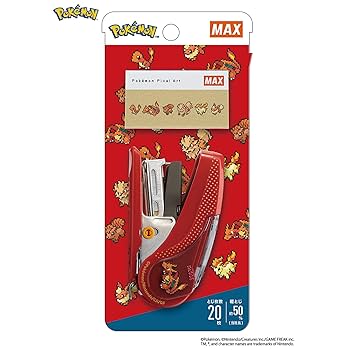 Amazon | マックス ホッチキス サクリ ポケモンデザイン HD